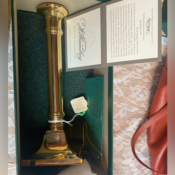 Virginia Metalcrafters Williamsburg Reserve Collection Federal Candlestick - Picture 3 of 5